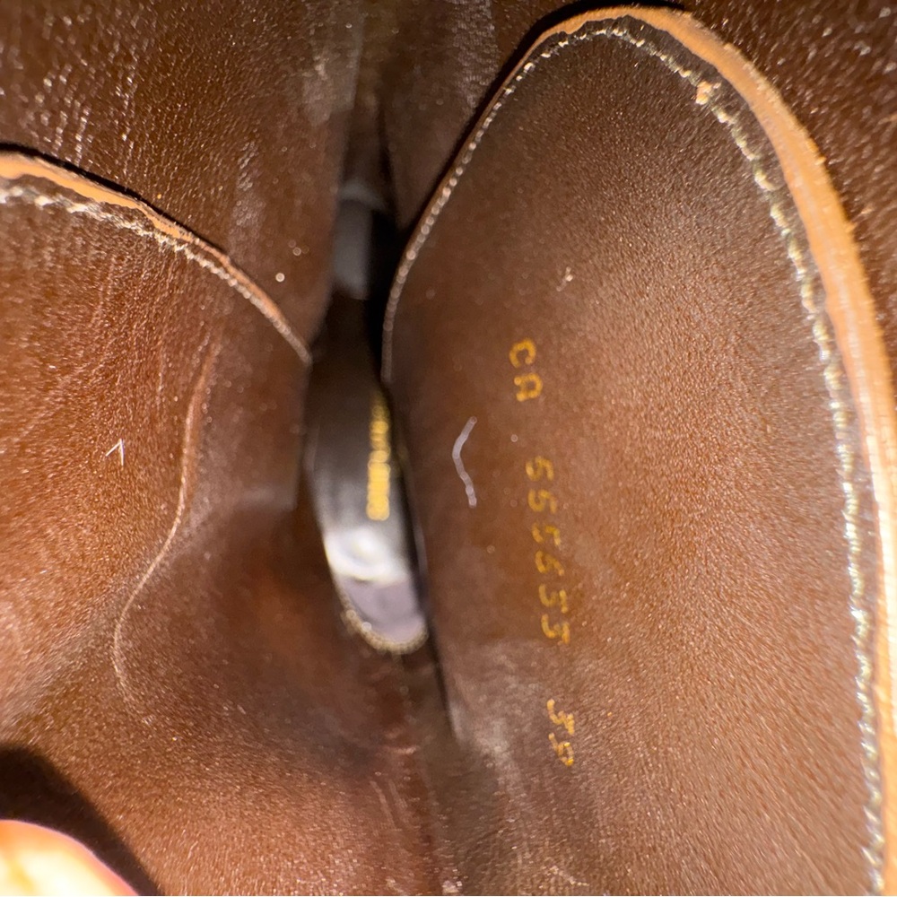 AUTHENTIC SAINT LAURENT YSL Mica Boots โ Rare Designer Statement - Picture 9 of 15